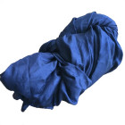 Silkesjal, marineblå